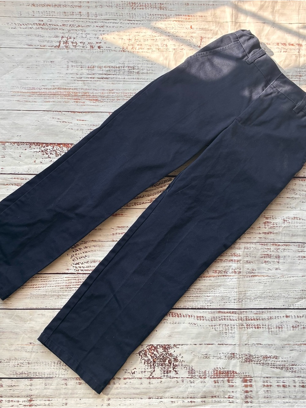 Boy’s French Toast Navy Slim Straight Pants Uniform Slacks Size 10 - Picture 1 of 6